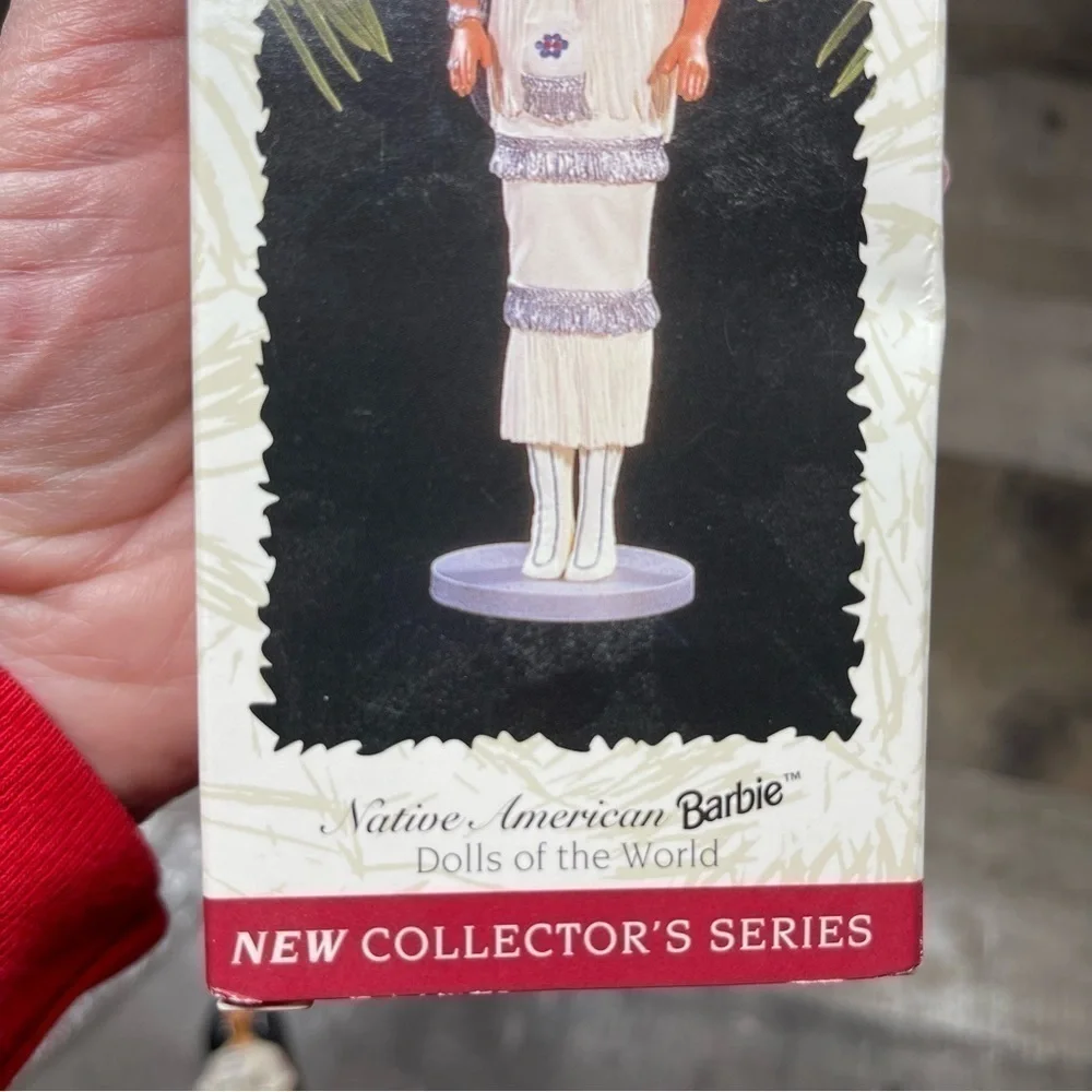 Hallmark Keepsake Ornament Native American Barbie Dolls of the World